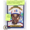 Image 1 : ANDRE DAWSON AUTOGRAPHED BASEBALL CARD DONRUSS.