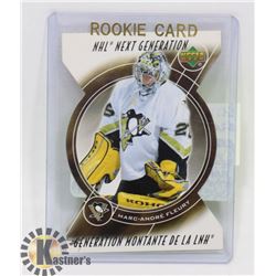 MARC ANDRE FLEURY PITTSBURGH PENGUINS RC MCDONALDS