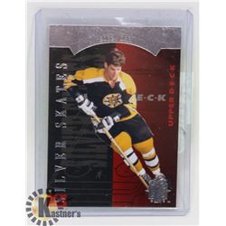 BOBBY ORR 2014 SILVER SKATES INSERT CARD BOSTON