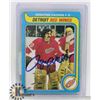 Image 1 : SIGNED ROGATIEN ROGIE VACHON 79-802 OPEECHEE CARD,