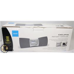 XM RADIO USED WITH BOX.