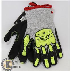 PAIR OF BOB DALE CUT RESISTANT IMPACT GLOVES SZ S