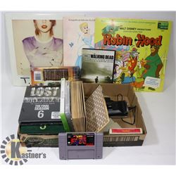 LOT OF ENTERTAINMENT, LOST SEASONS, RECORDS, VIDEO