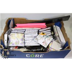 LOT OF NEW STATIONARY/XMAS CARDS.