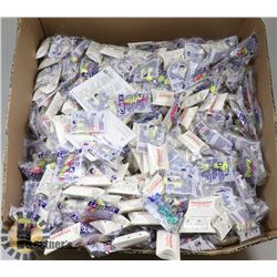 LOT OF OVER 800 EARPLUGS.