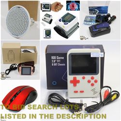 FEATURED ITEMS: TO BID SEARCH LOTS LISTED