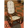 Image 1 : VINTAGE STYLE ROCKING CHAIR.