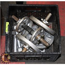 DUMBELL SET WITH WEIGHTS