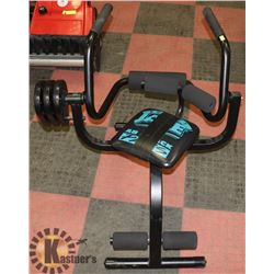 AB WORKOUT EXERCISE MACHINE.