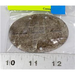 GERMAN WWII DOGTAG 12 SS DYA HITLER JUGEND.