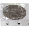 Image 1 : GERMAN NAZI DOG TAG CONCENTRATION CAMP