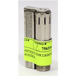 ANTIQUE FOX LIGHTER MADE IN AUSTRIA