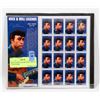 Image 1 : JOHN LENNON STAMP PANE - PALAV 17,459/150,000.
