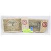 Image 1 : TWO WIII JEWISH GHETTO BANKNOTES LIZTMONSTADL.