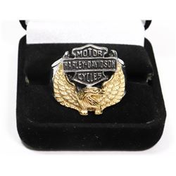 STAINLESS STEEL SZ 15 HARLEY DAVIDSON MOTORCYCLES