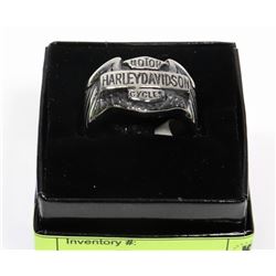 HARLEY DAVIDSON MOTORCYCLE SZ 9 STAINLESS STEEL