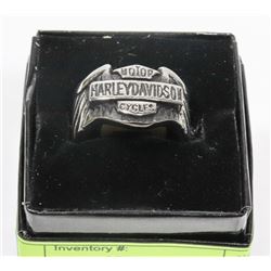 HARLEY DAVIDSON MOTORCYCLE SZ 10 STAINLESS STEEL