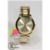 Image 1 : MICHAEL KORS STAINLESS STEEL SHINY GOLDTONE FINISH