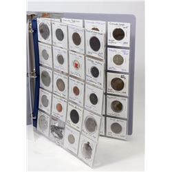 BOOK OF COINS AND COLLECTIBLES INCL 1800S AND UP.