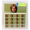 Image 1 : JOHN LENNON STAMP PANE - MALI 27,345/250,000.