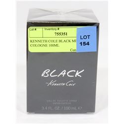 KENNETH COLE BLACK MENS COLOGNE 100ML