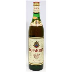 DUJARDIN GOLDEN KEYS GRAPE BRANDY 39.9%, 700ML.
