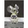 Image 1 : BOHEMIA CRYSTAL ELEPHANT FIGURE RETIRED