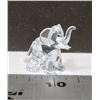Image 1 : SMALL CRYSTAL ELEPHANT FIGURE RETIRED