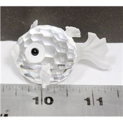 SWAROVSKI BLOWFISH RETIRED FIGURE