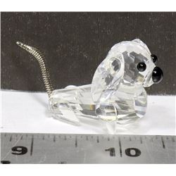 SWAROVSKI RETIRED DOG DACHSHUND FIGURE