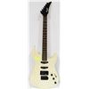 Image 1 : PROFILE ELECTRIC WHITE GUITAR WITH SOFT CASE.