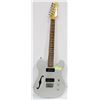 Image 1 : XAVIEXE ELECTRIC CUSTOM SILVER GUITAR WITH HARD