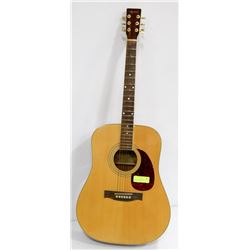 AZALEA W-05/N NATURAL ACOUSTIC GUITAR WITH HARD
