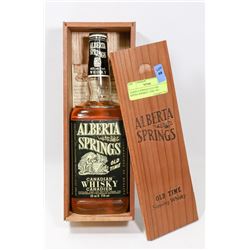 ALBERTA SPRINGS OLD TIME SIPPING WHISKEY 710ML 40%