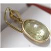 Image 3 : 23) 14KT YELLOW GOLD ZULTANITE PENDANT,