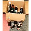 Image 1 : BOX OF UNOPENED VINTAGE BOTTLES OF BEER.