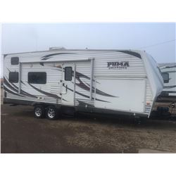 REPO! 2012 FOREST RIVER PUMA 25TFQ 25FT TOY HAULER
