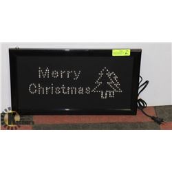MERRY CHRISTMAS LED ILLUMINATING SIGN -
