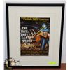 Image 1 : "THE DAY THE EARTH STOOD STILL" - FRAMED POSTER