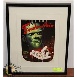 "BORIS KARLOFF FRANKENSTEIN" - FRAMED POSTER