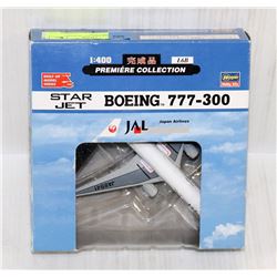 1:400 SCALE DIECAST BOEING 777-300 AIRPLANE