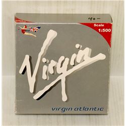 1:500 DIECAST VIRGIN JERSEY GIRL AIRPLANE