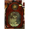 Image 1 : VINTAGE WOLF WALL CLOCK
