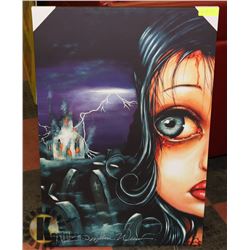 ANGELINA  WRONA  STORM ART ON CANVAS