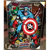 Image 1 : CAPTAIN AMERICA COMIC BOOK THEMED ART ON CANVAS