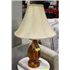Image 1 : WOOD TABLE LAMP.