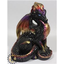 WINDSTONE 9" EMPEROR DRAGON SIGNED PENA 86
