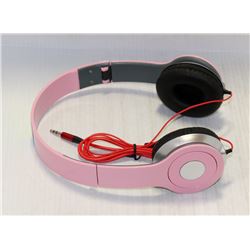 REPLICA BEATS OVER THE EAR HEADPHONES PINK