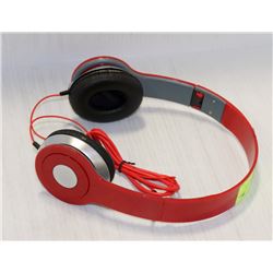 REPLICA BEATS OVER THE EAR HEADPHONES RED