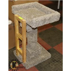 2 TIER CAT TREE WITH LADDER, 29" HIGH & 18" SQUARE